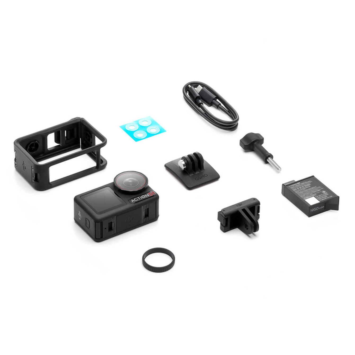 DJI Osmo Action 5 Pro Essential Combo 4K Action-Cam schwarz