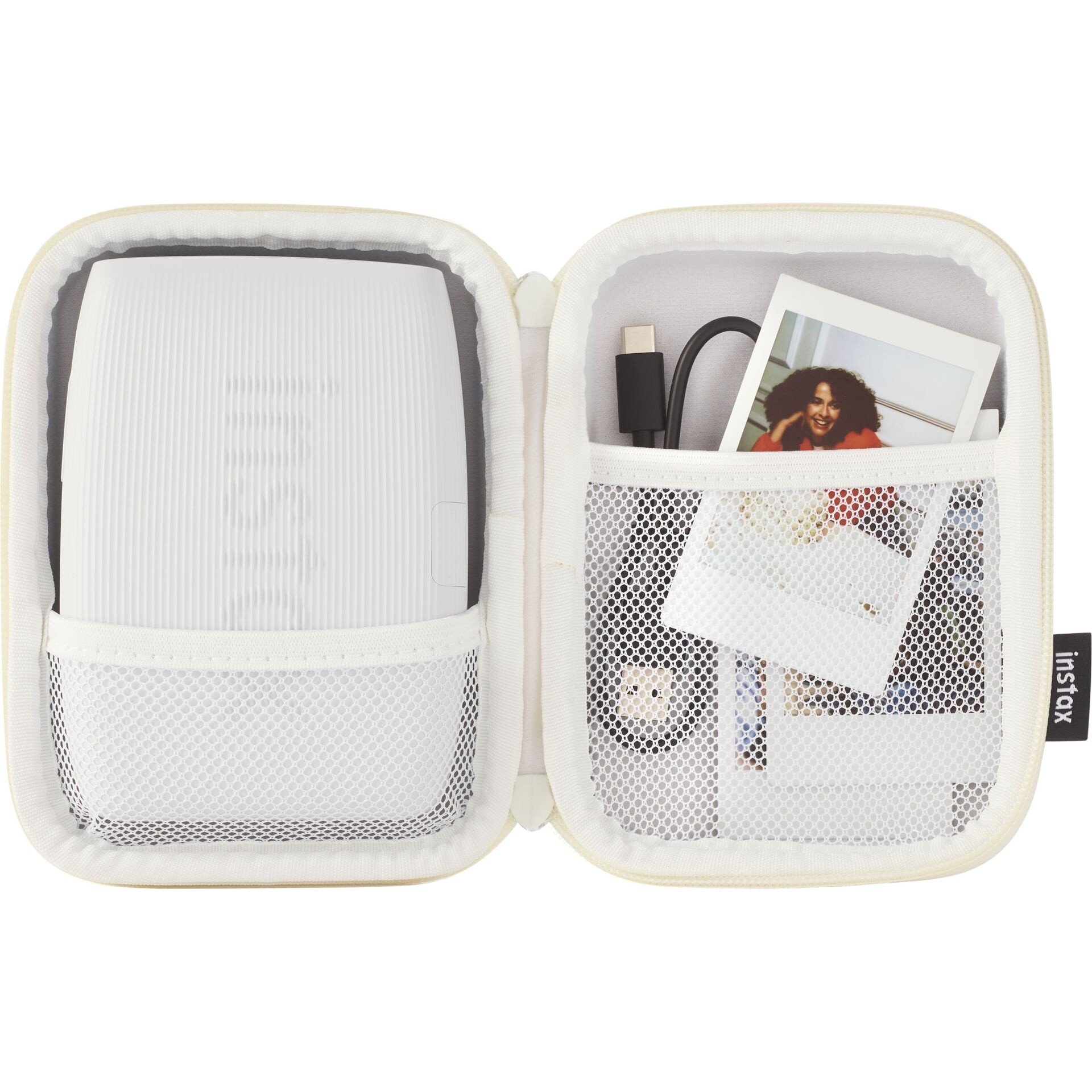 Fujifilm instax mini Link Druckertasche clay white