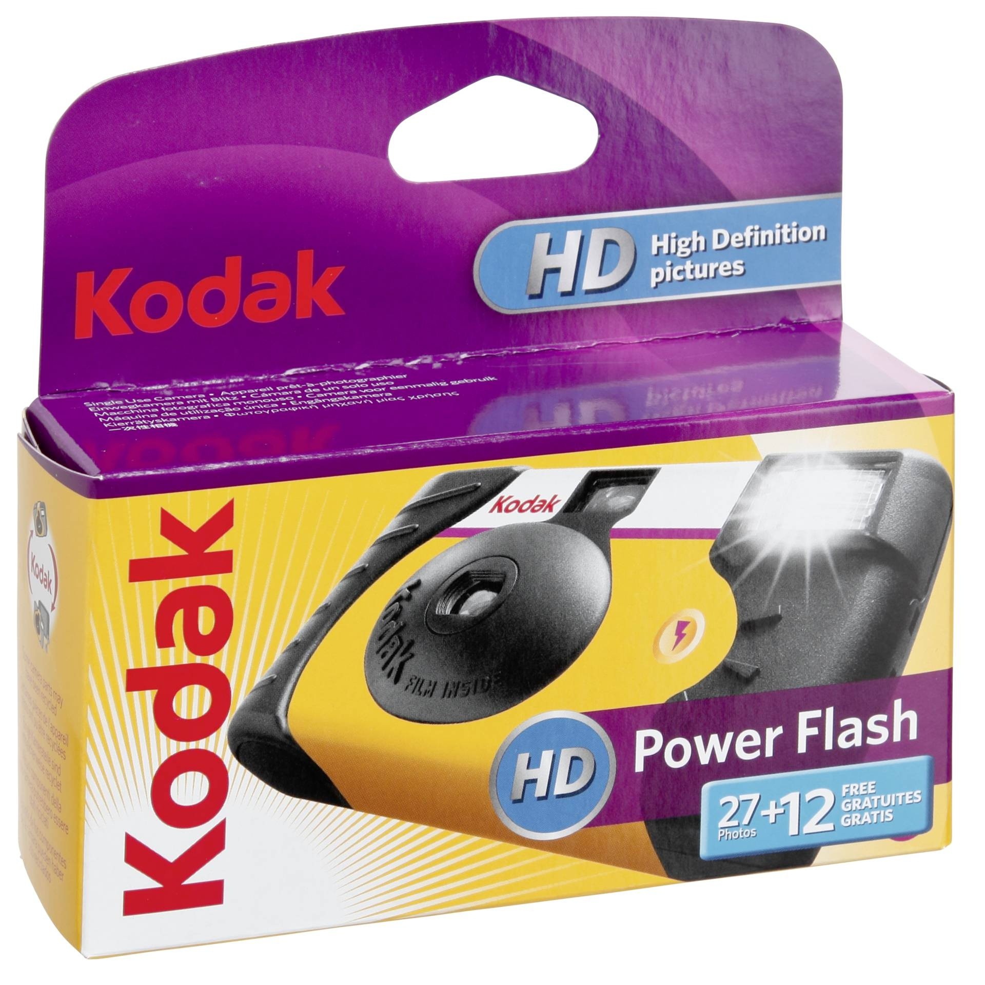 Kodak Power Flash 35mm Einwegkamera 39 Aufnahmen