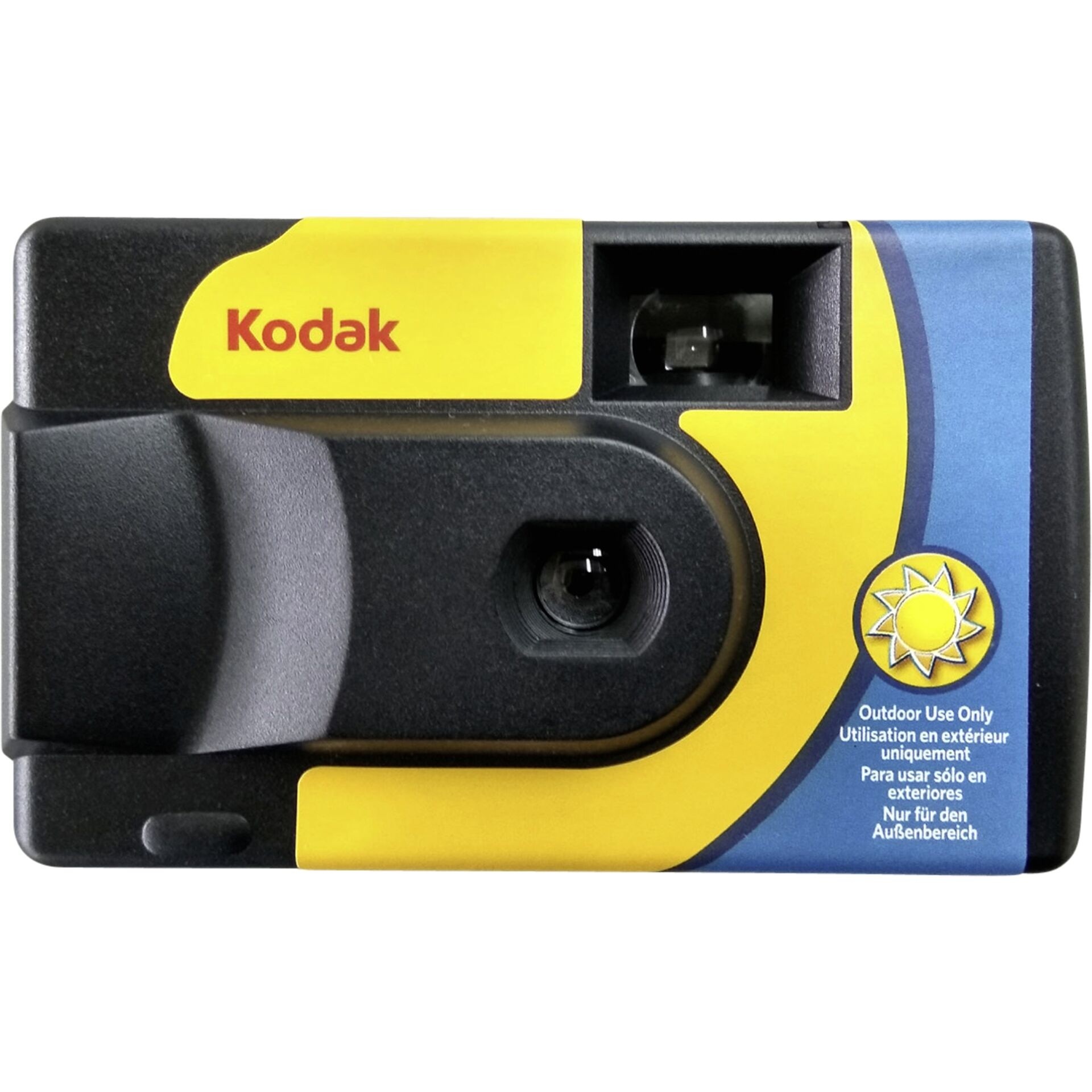 Kodak Daylight 35mm Einwegkamera 800 ISO gelb/blau
