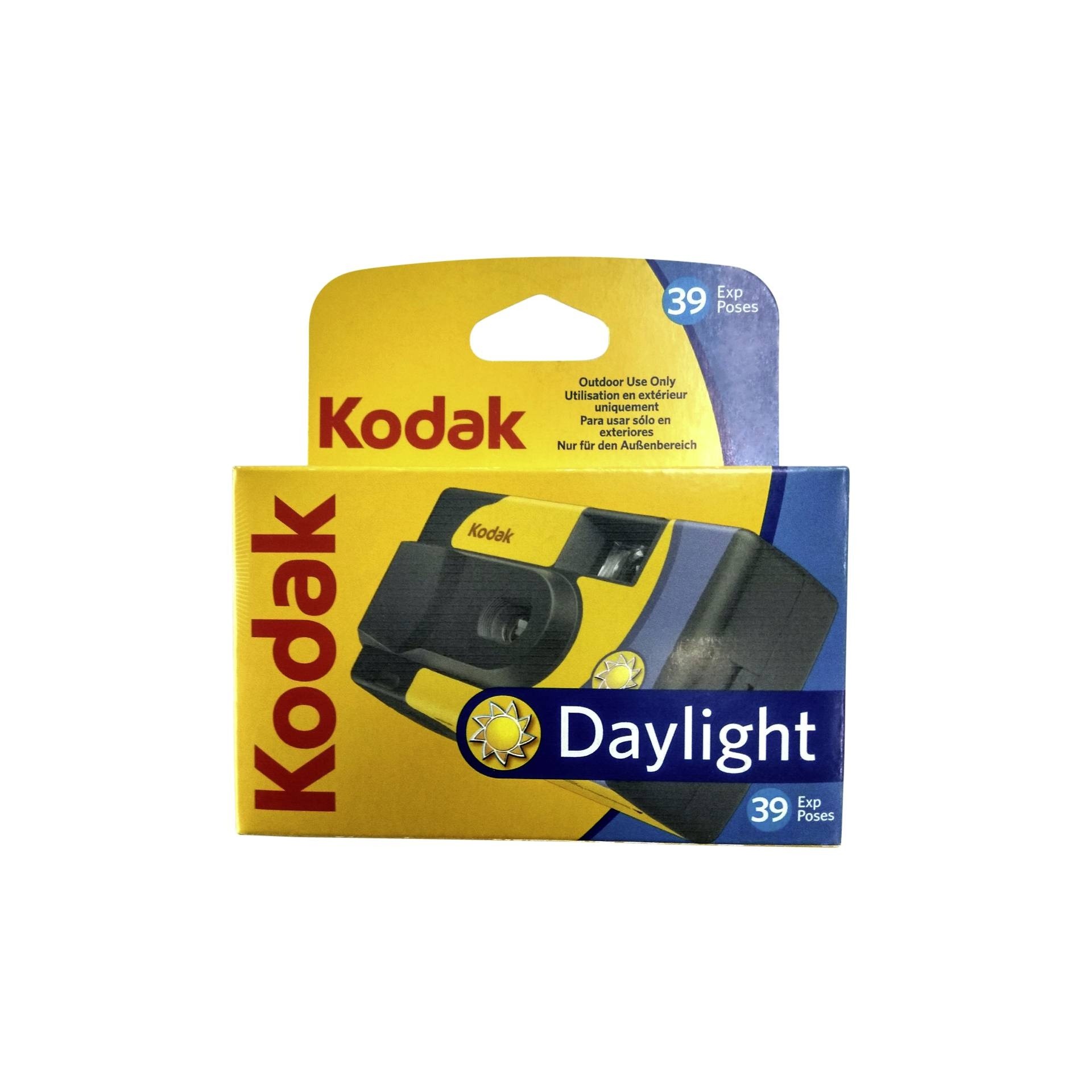 Kodak Daylight 35mm Einwegkamera 800 ISO gelb/blau