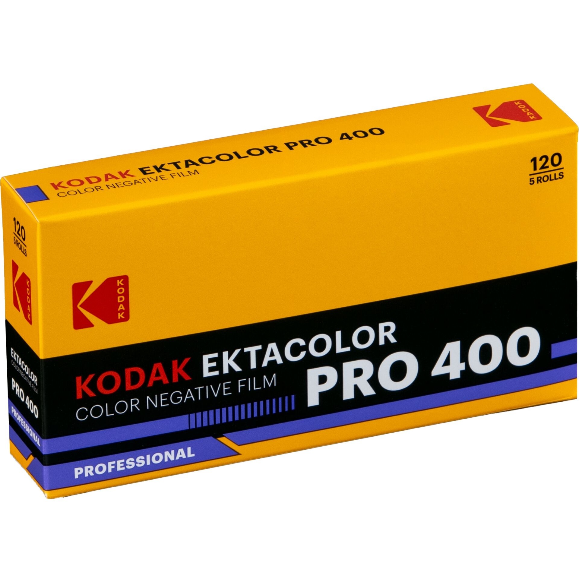 Kodak Ektacolor Pro 400 120 Farbfilm 5er-Pack