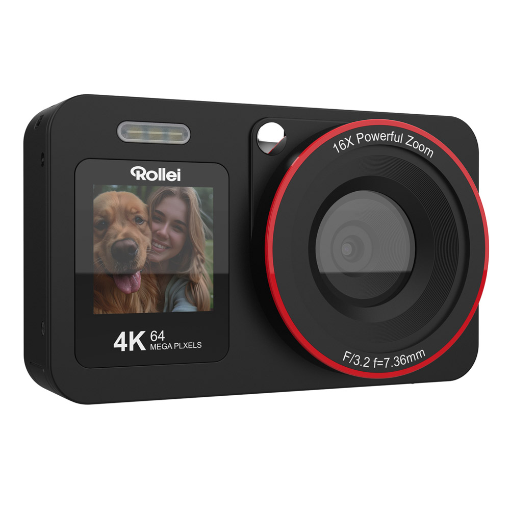 Rollei Compactline 64 Digitalkamera schwarz