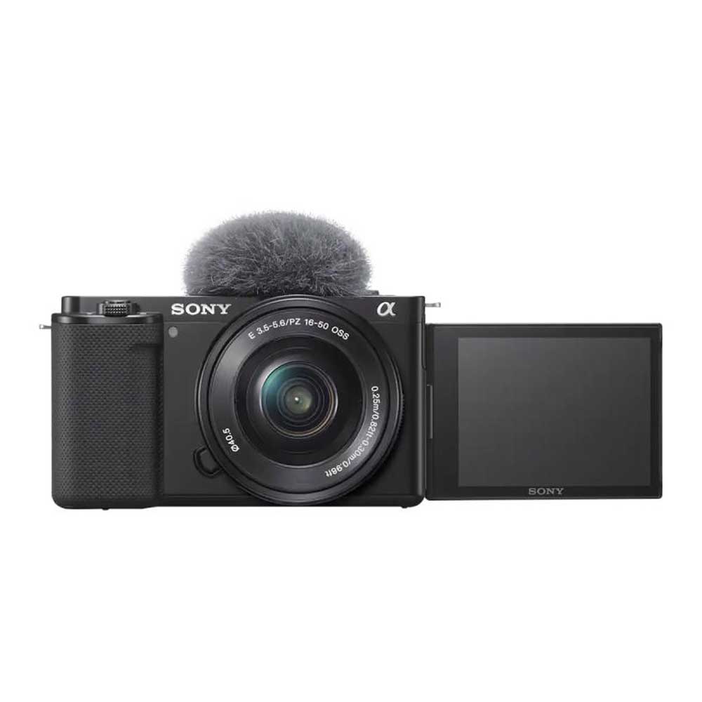 Sony Alpha ZV-E10 APS-C spiegellose Vlog-Kamera schwarz