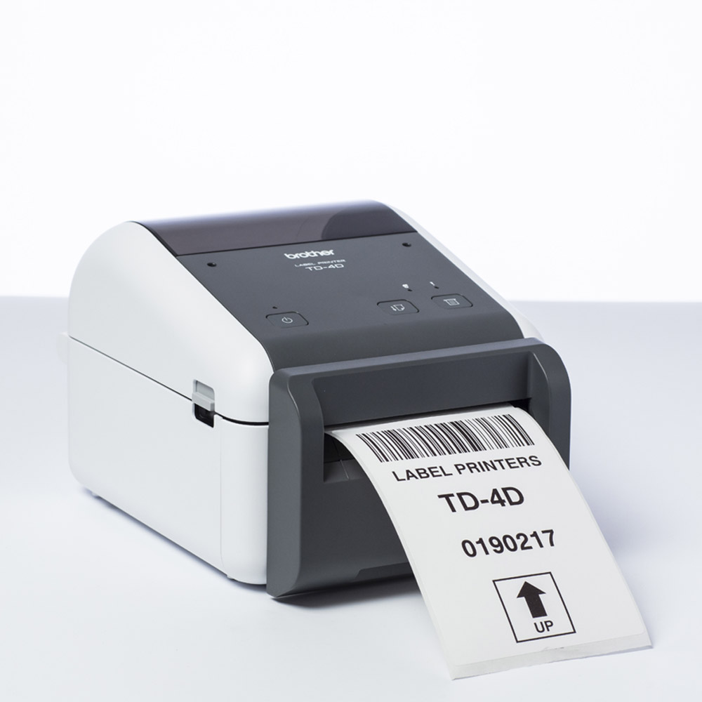 Brother TD-4420DNFC Professioneller Linerless Desktop-Etikettendrucker