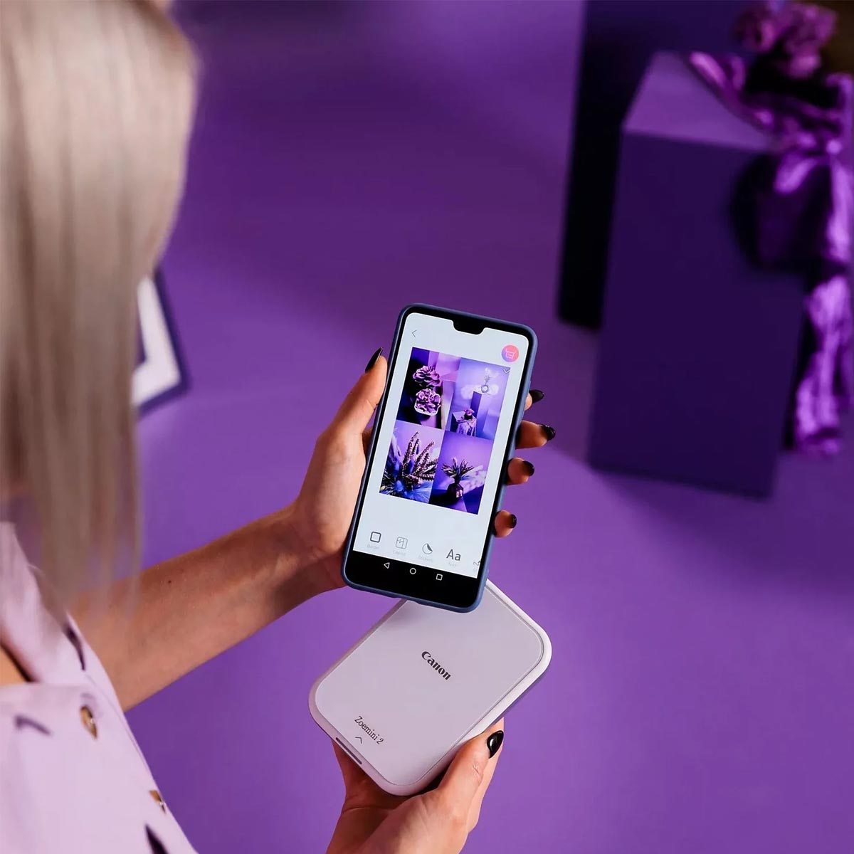 Canon Zoemini 2 Mini Fotodrucker weiß 