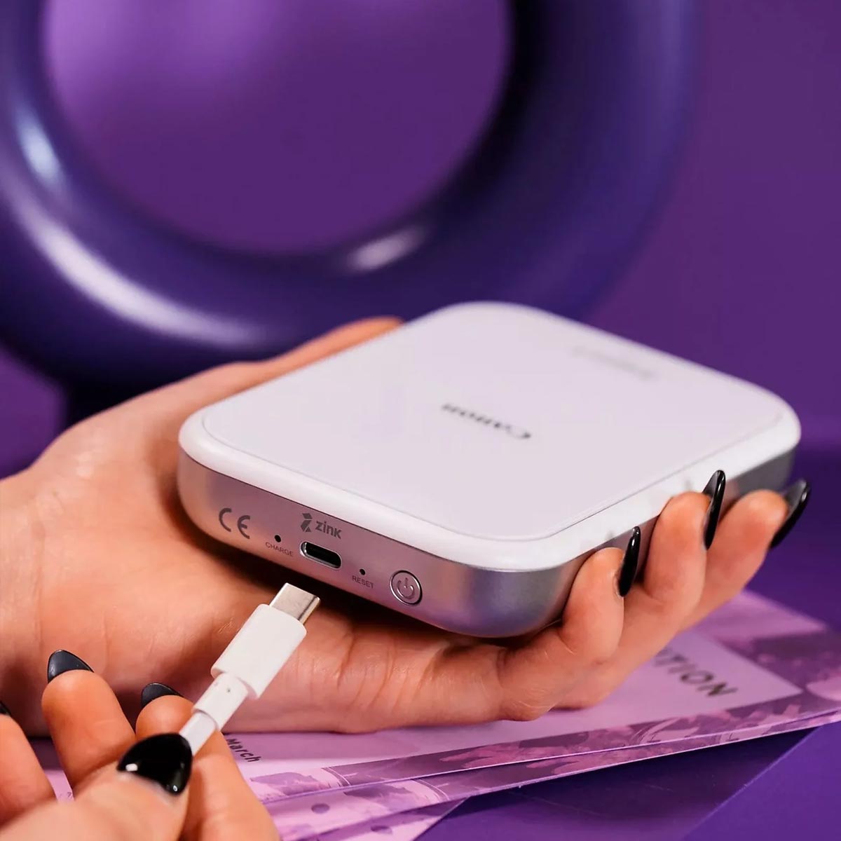 Canon Zoemini 2 Mini Fotodrucker weiß 