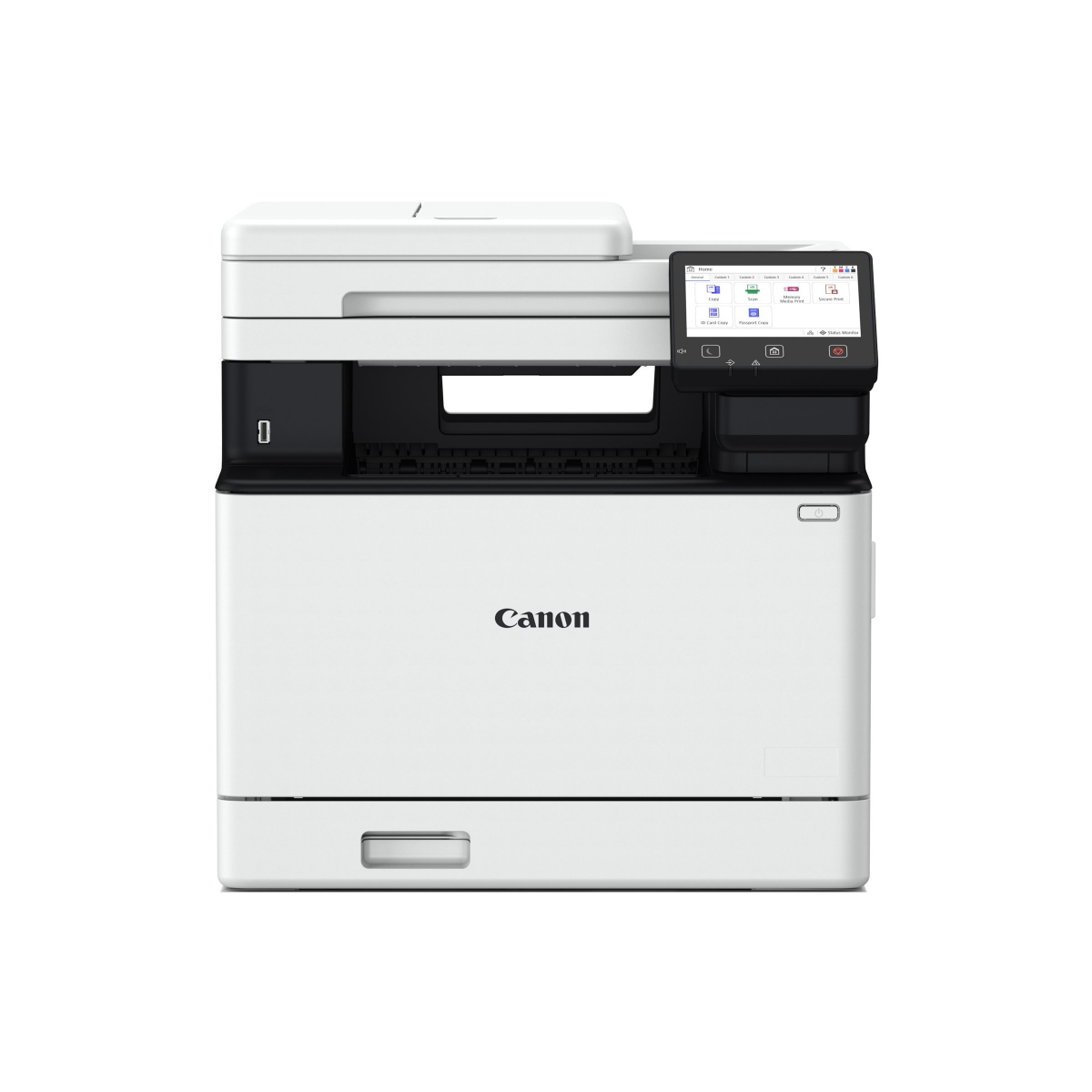 Canon i-SENSYS MF752Cdw II 3 in 1 Farblaser-Multifunktionsdrucker grau