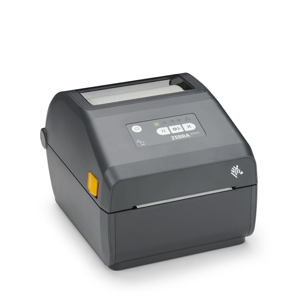 Zebra ZD421t Etikettendrucker grau