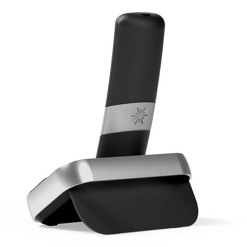 Alcatel F890 Voice Schnurlostelefon mit Anrufbeantworter schwarz (2.Wahl)