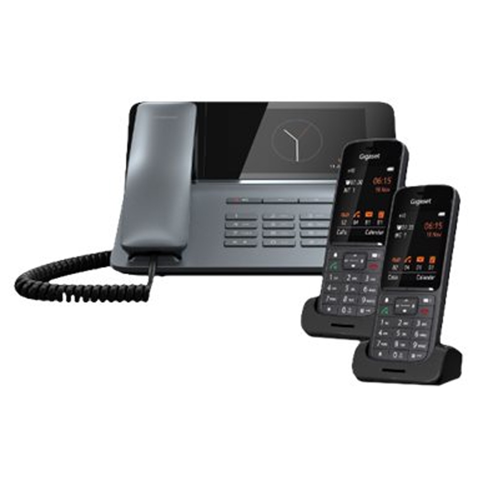 Gigaset Fusion FX800W PRO Schnurloses Telefon / VoIP-Telefon titanium