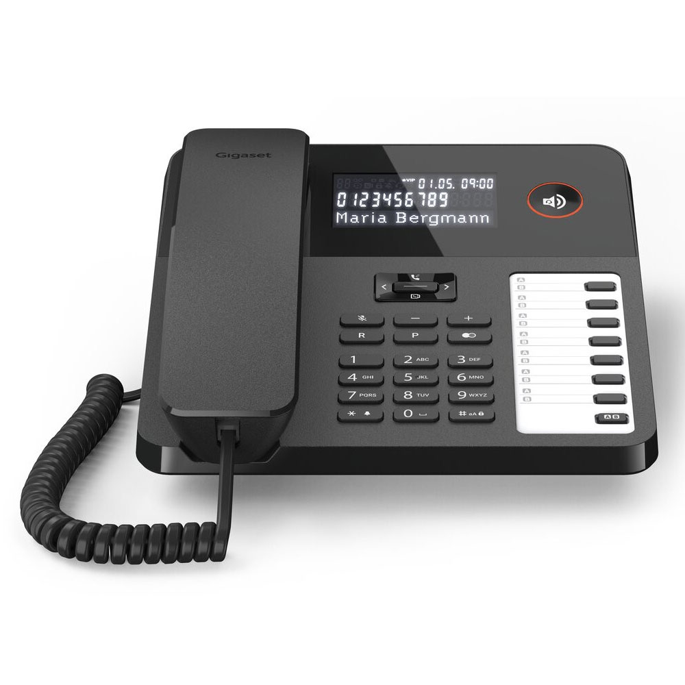 Gigaset Desk 600 Schnurgebundenes Telefon schwarz