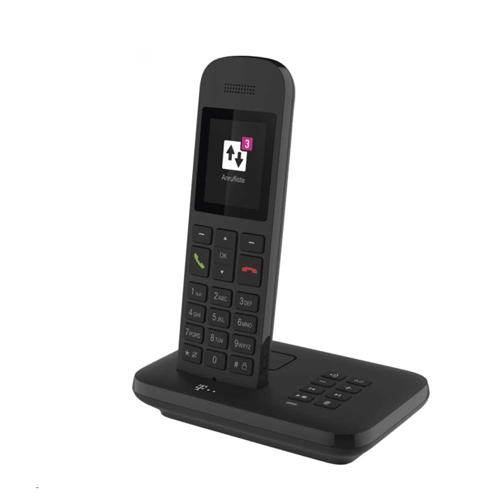 Telekom Sinus A 12 Schnurlostelefon schwarz