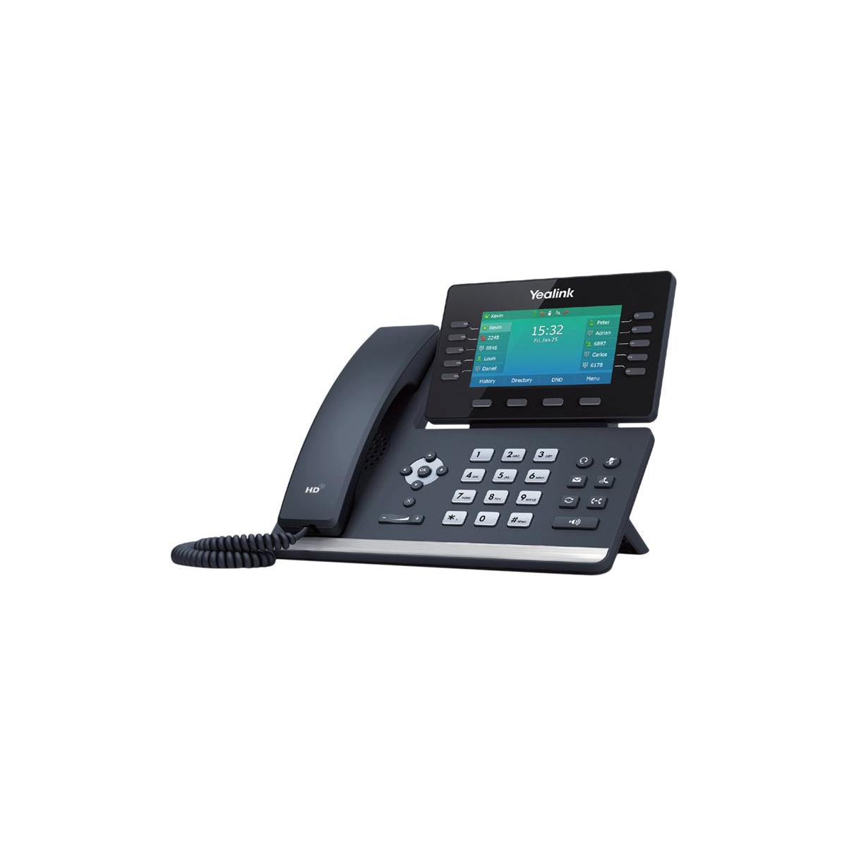 Yealink SIP-T54W VoIP-Telefon schwarz