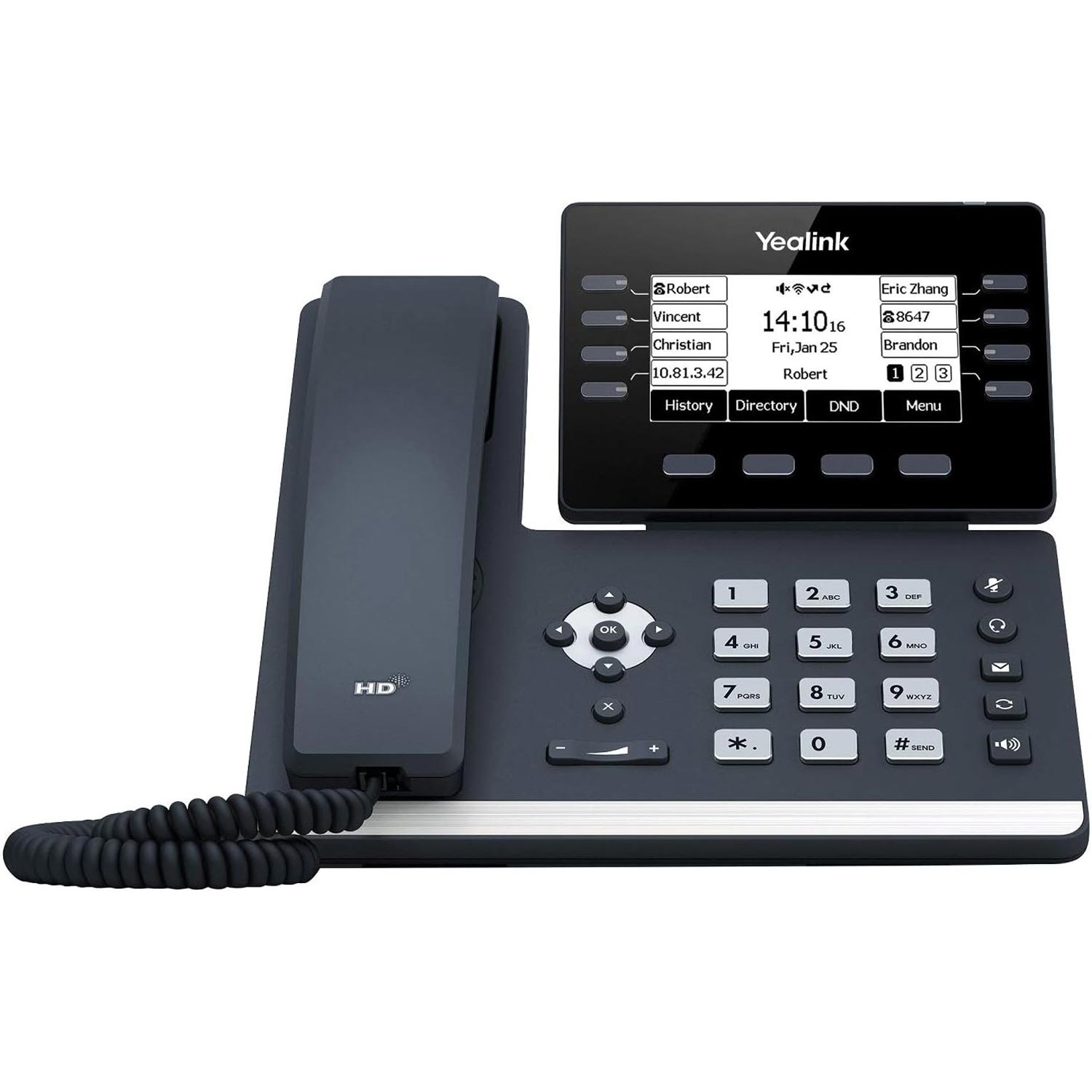 Yealink SIP-T53 VoIP-Telefon schwarz