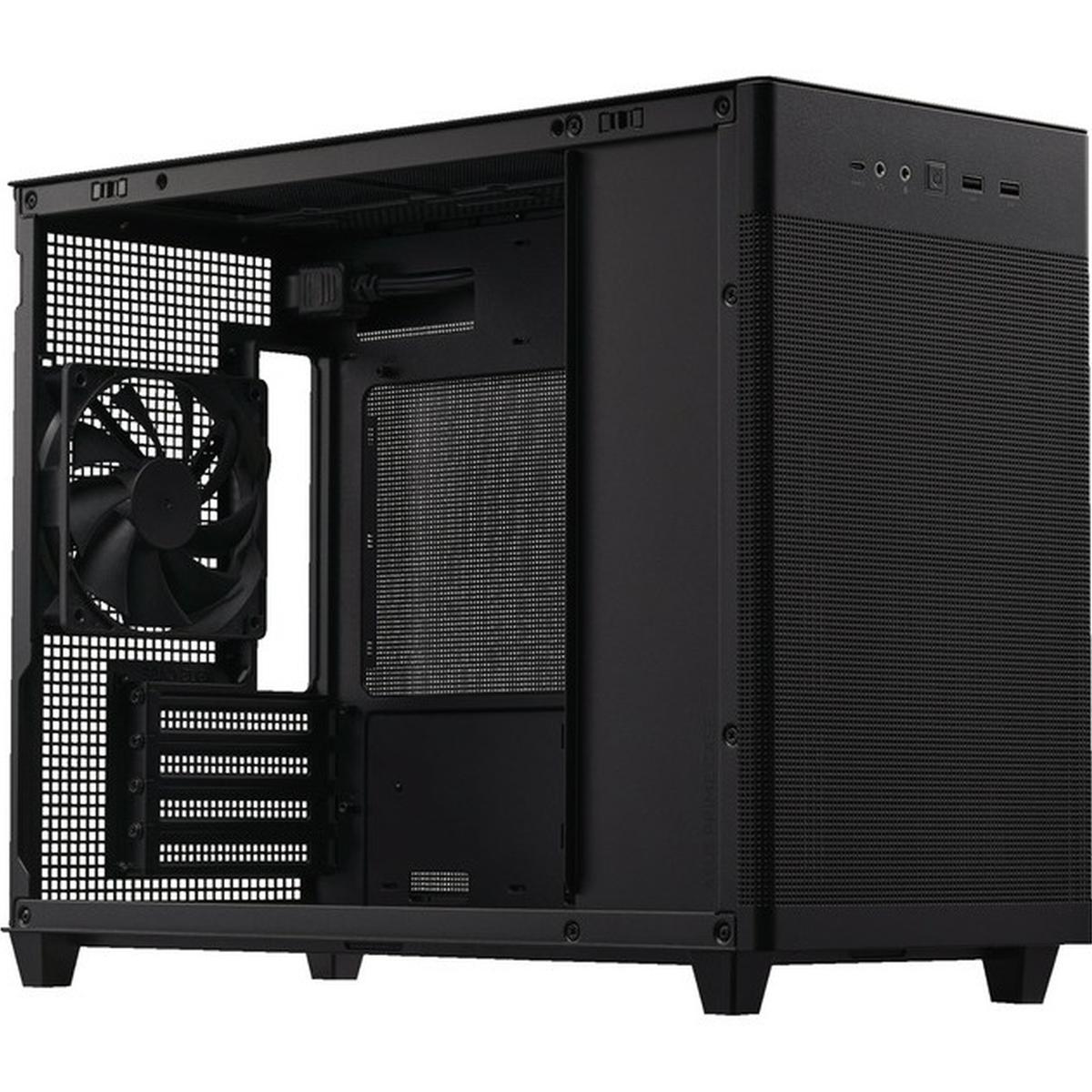 Asus Prime AP201 MicroATX PC-Gehäuse schwarz