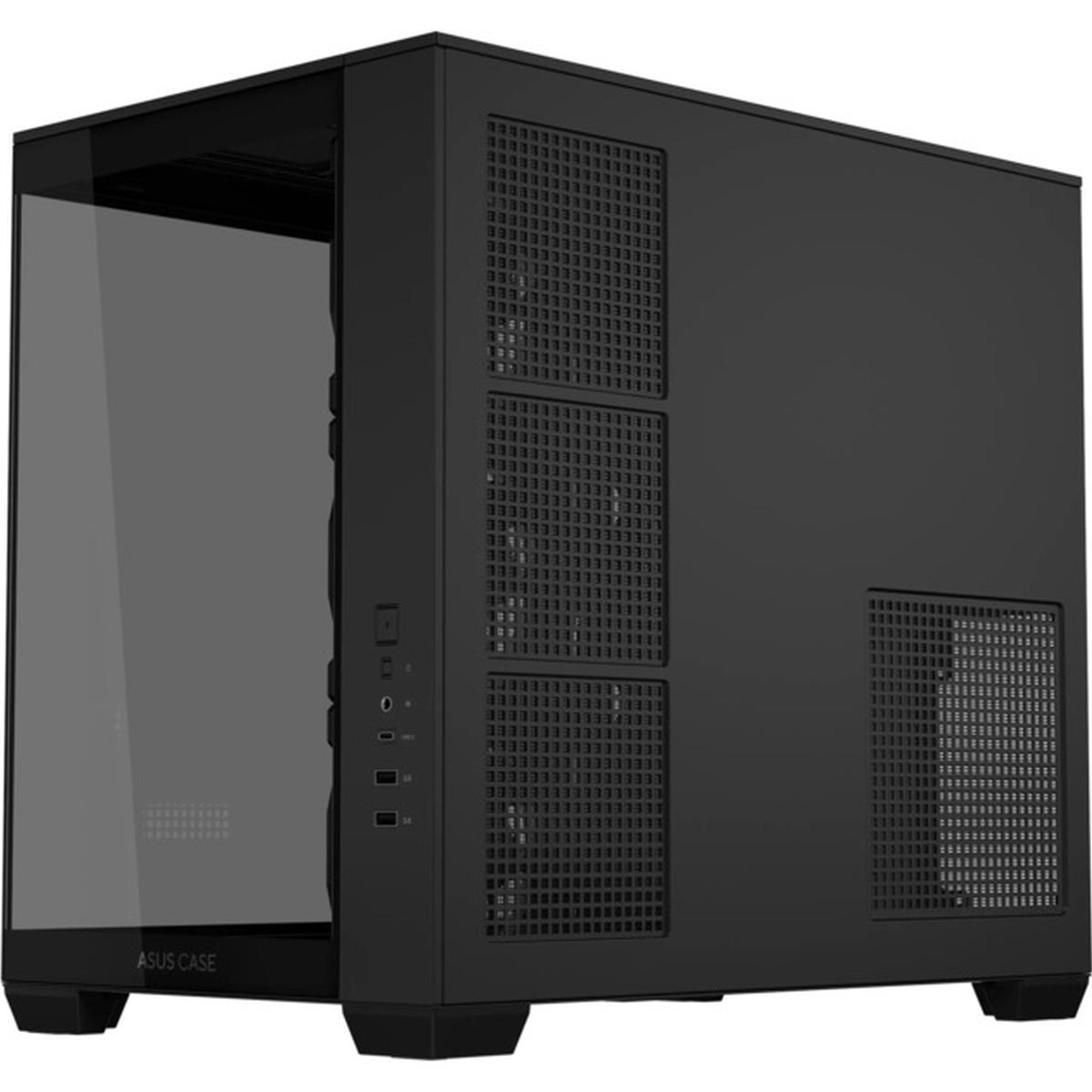 Asus A32 Plus TG ARGB ATX PC-Gehäuse schwarz
