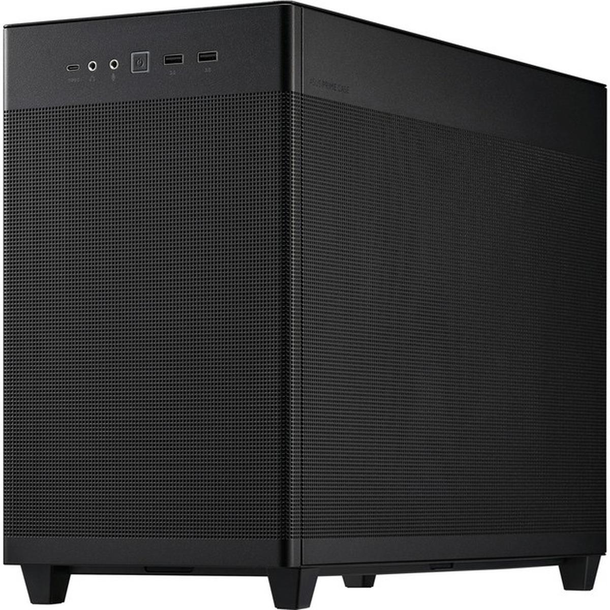 Asus Prime AP201 TG MicroATX PC-Gehäuse schwarz
