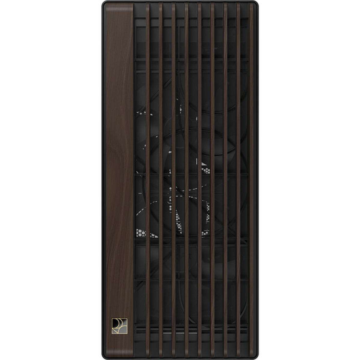 Asus ProArt PA602 Wood Edition Metal Panel E-ATX PC-Gehäuse schwarz