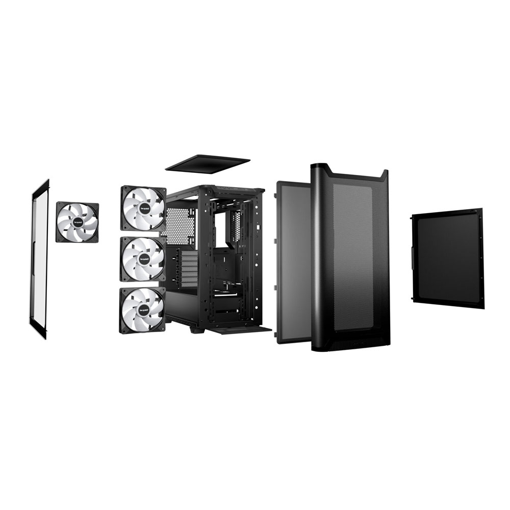 be quiet! Pure Base 501 LX PC-Gehäuse schwarz