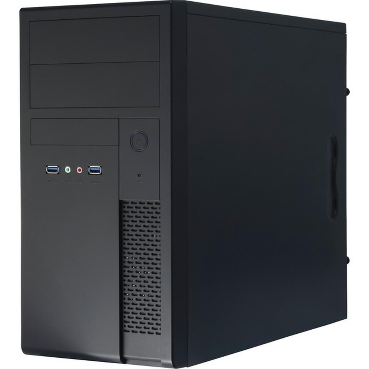 Chieftec XT-01b-350GPB mATX PC-Gehäuse mit 350W Netzteil schwarz