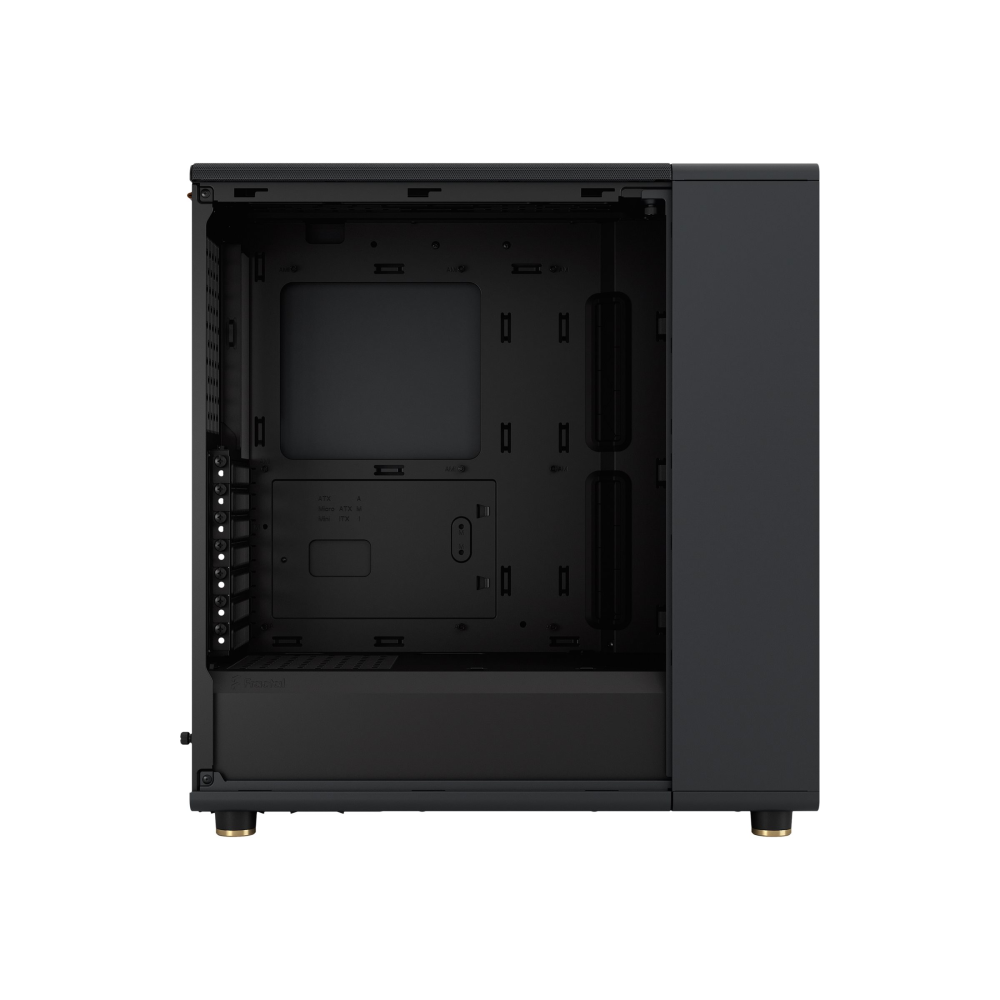 Fractal Design North Charcoal Black Wood Walnut Front ATX Mid Tower PC-Gehäuse