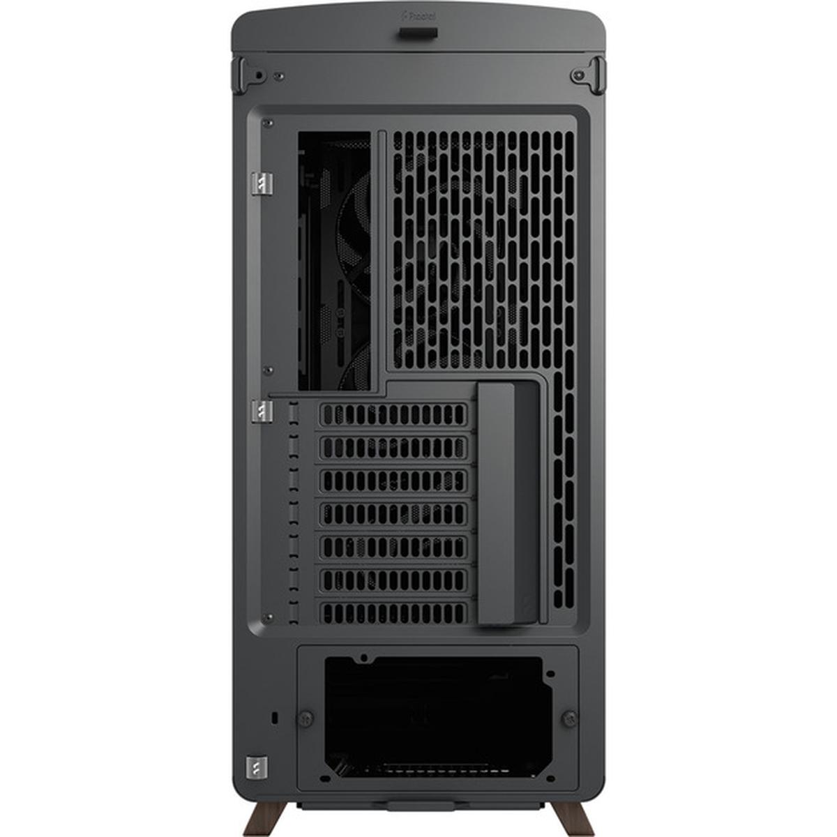 Fractal Design Summit Black Solid PC-Gehäuse schwarz/holz