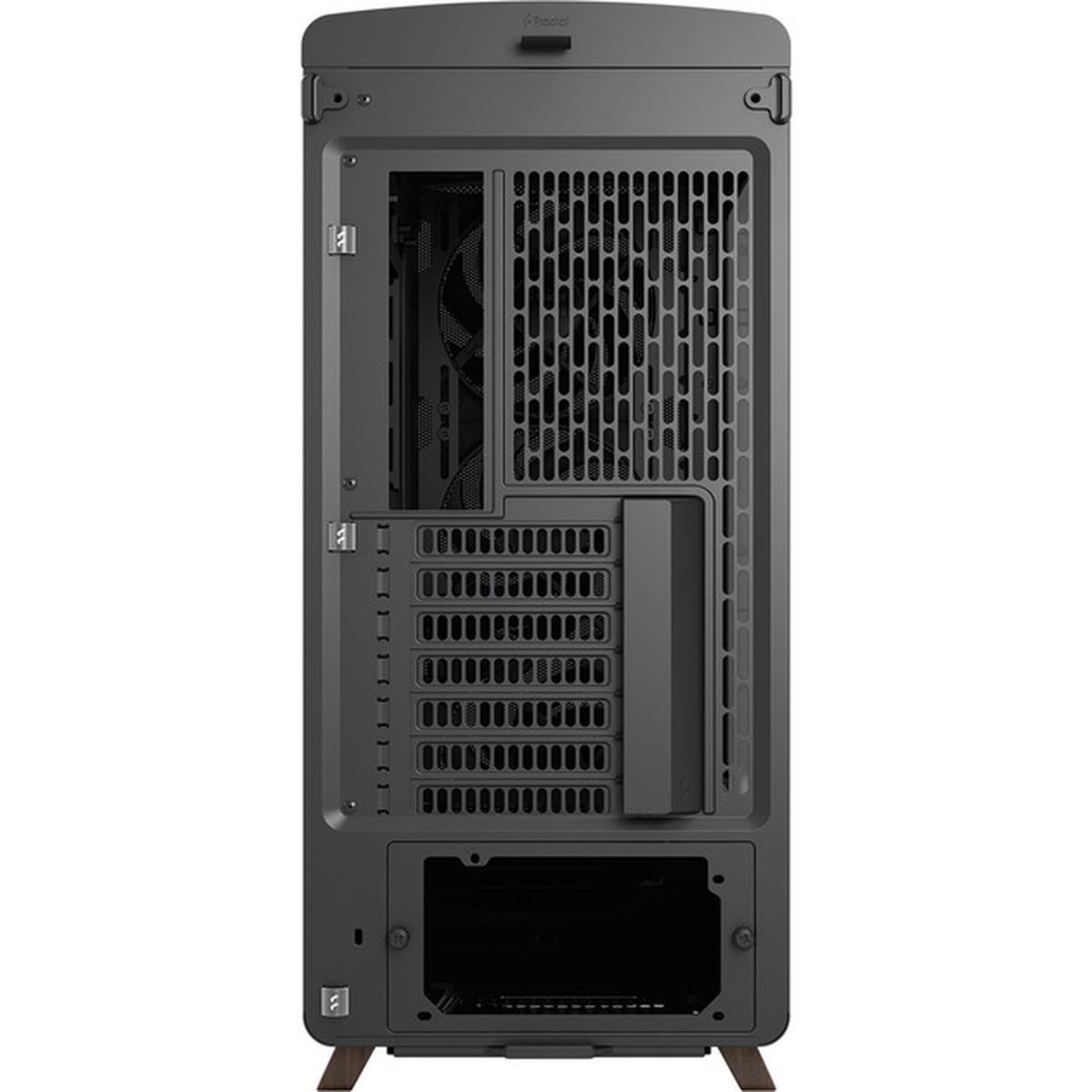 Fractal Design Summit Black TG Light Tint PC-Gehäuse schwarz/holz