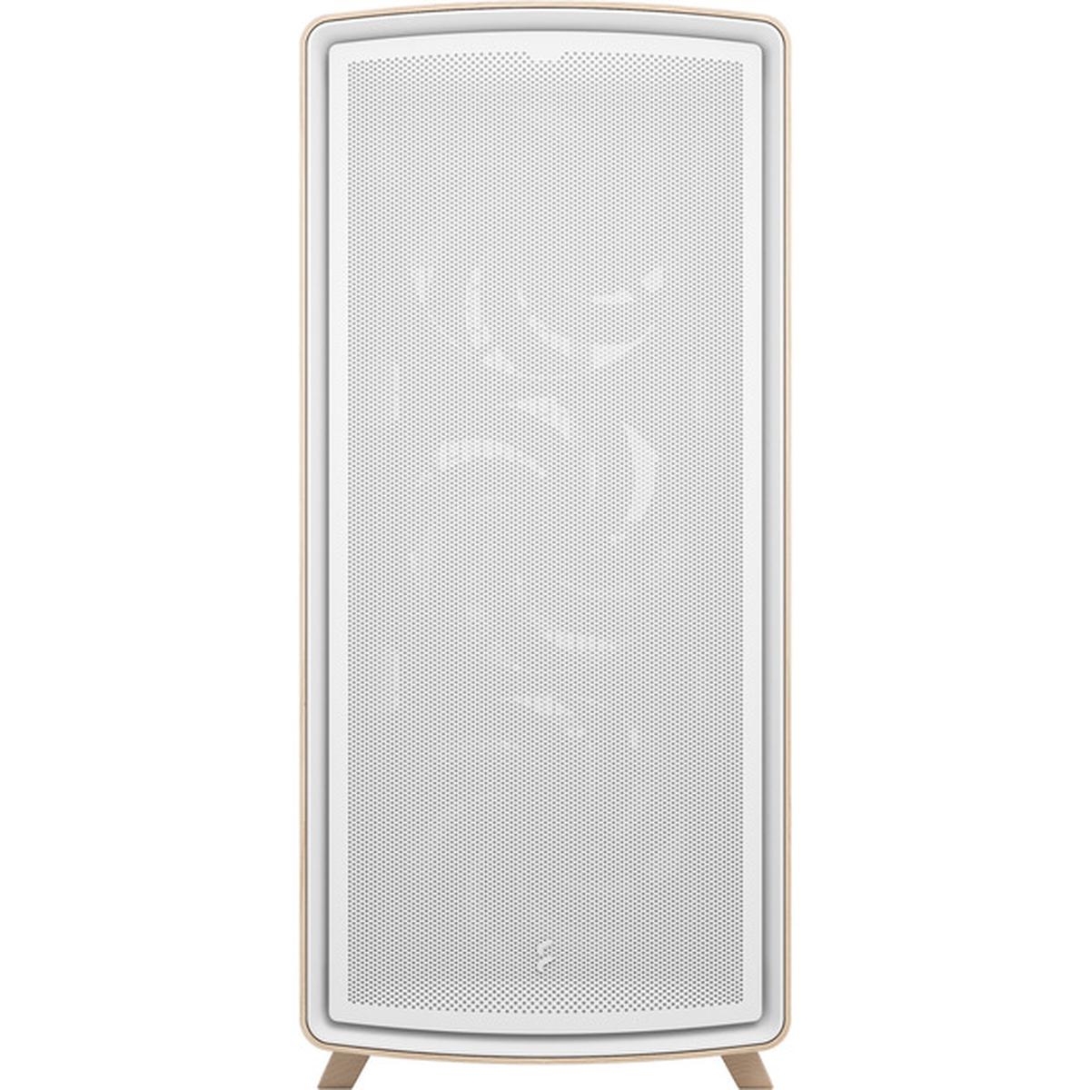 Fractal Design Summit Chalk White TG Clear Tint PC-Gehäuse weiß/holz