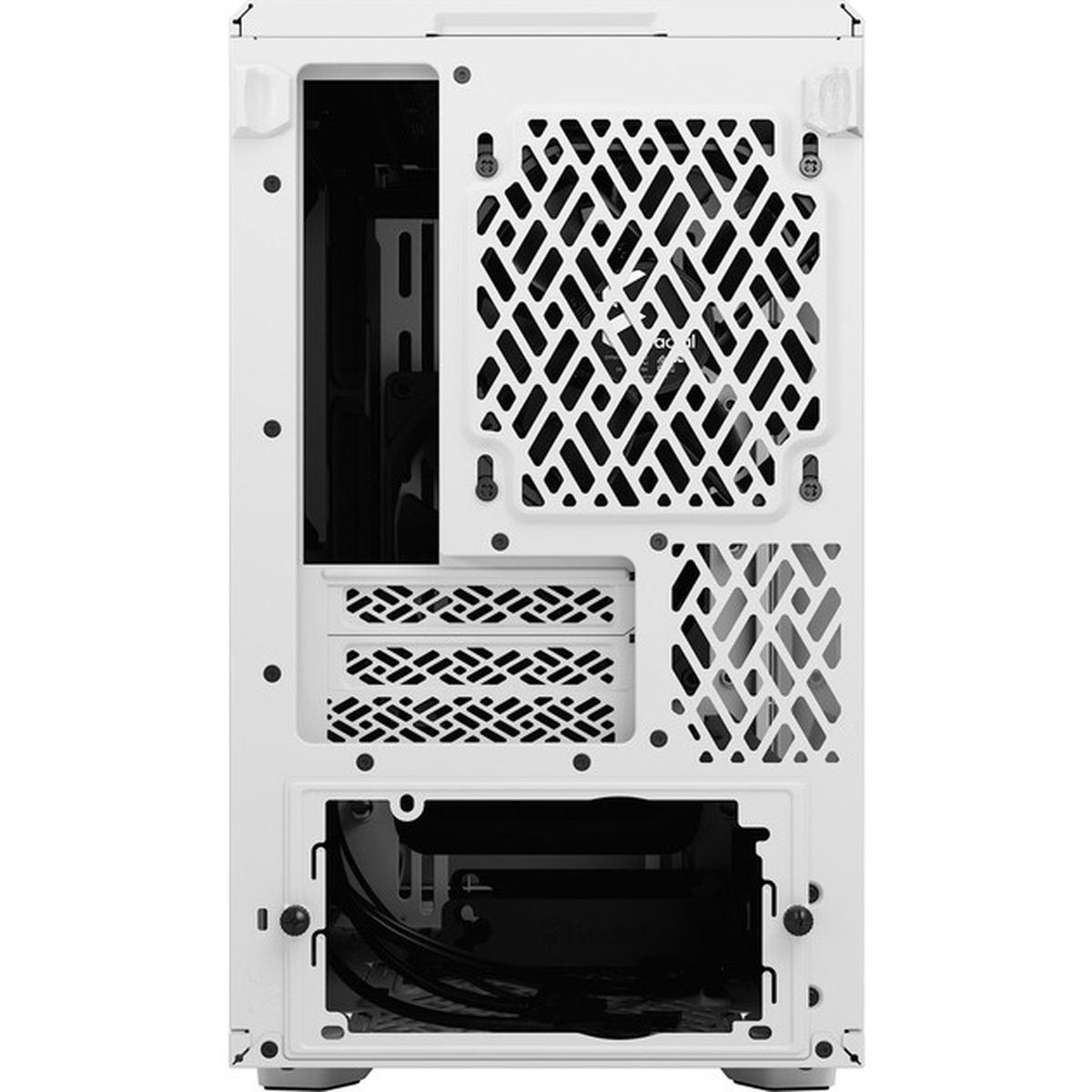 Fractal Design Meshify 2 Nano TG Clear Tint Mini-ITX PC-Gehäuse weiß