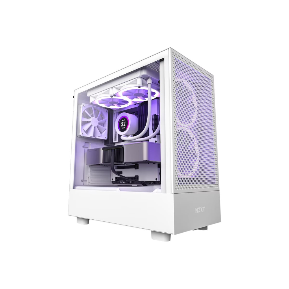 NZXT H5 Flow All White Tower-Gehäuse