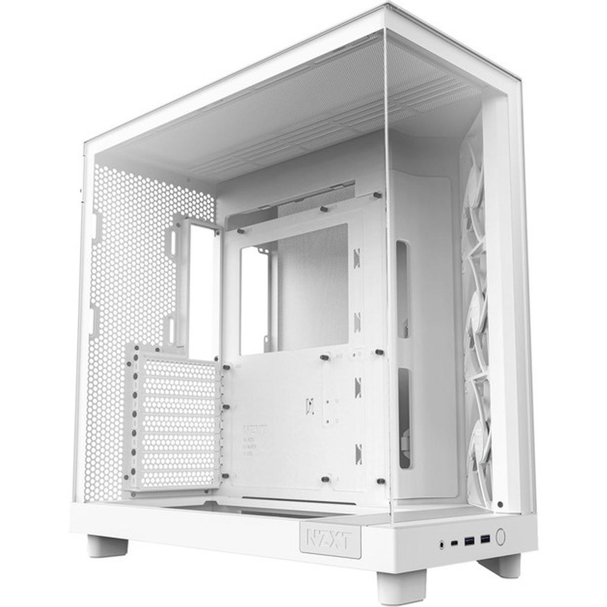 NZXT H6 Flow Tower-Gehäuse weiß