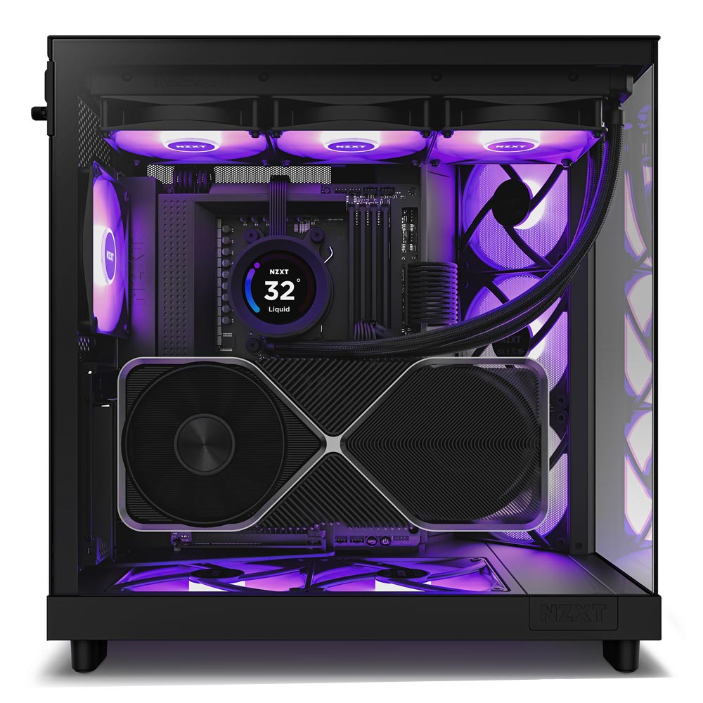 NZXT H6 Air Flow PC-Gehäuse schwarz