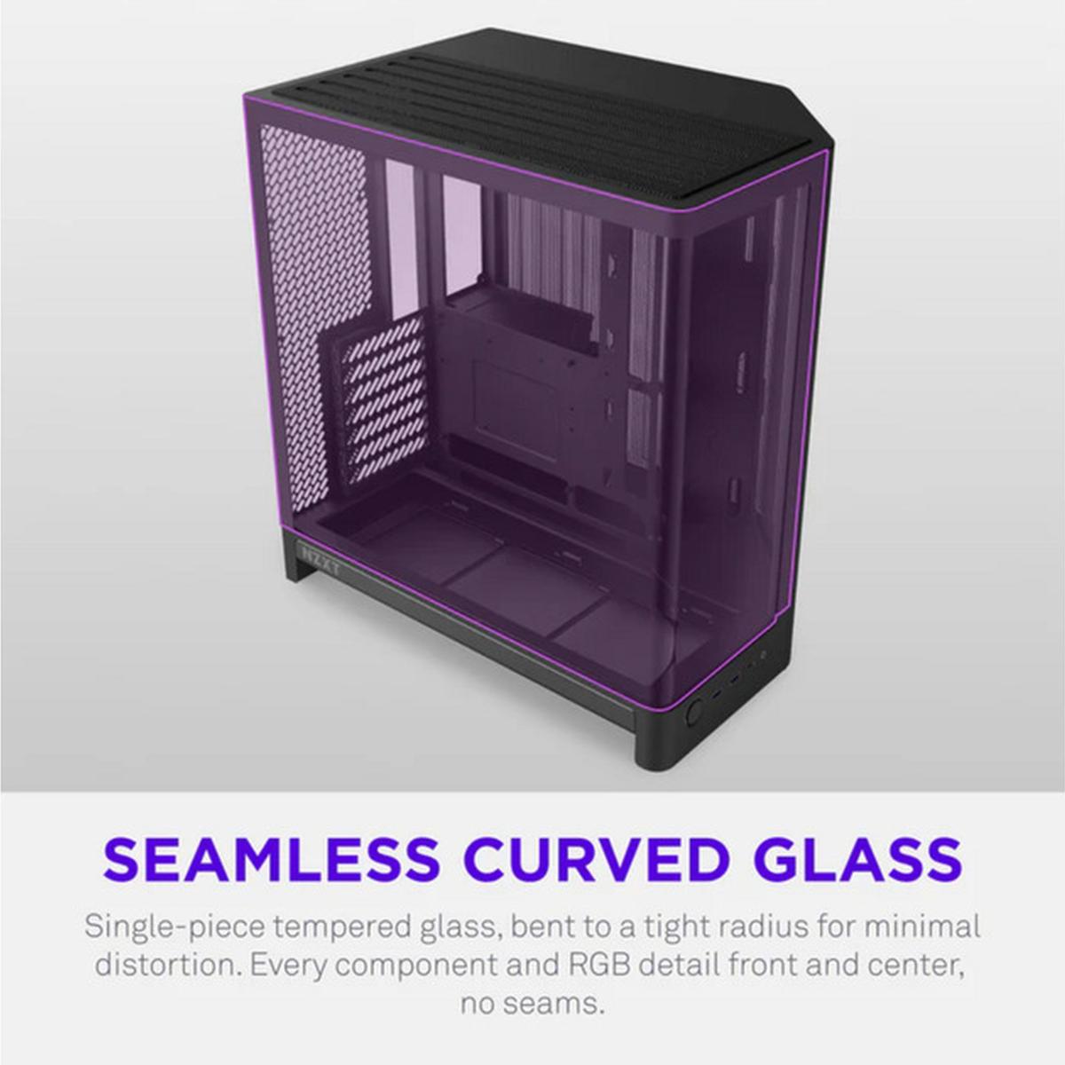 NZXT H6 2026 Airflow ATX Midi-Tower Gaming-Gehäuse schwarz