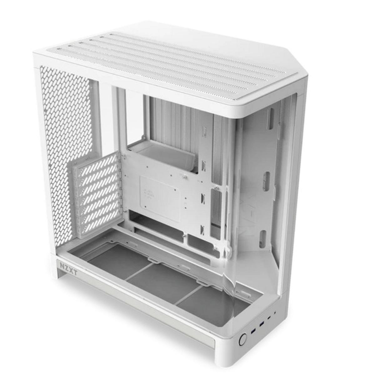 NZXT H6 2026 Airflow ATX Midi-Tower Gaming-Gehäuse weiß
