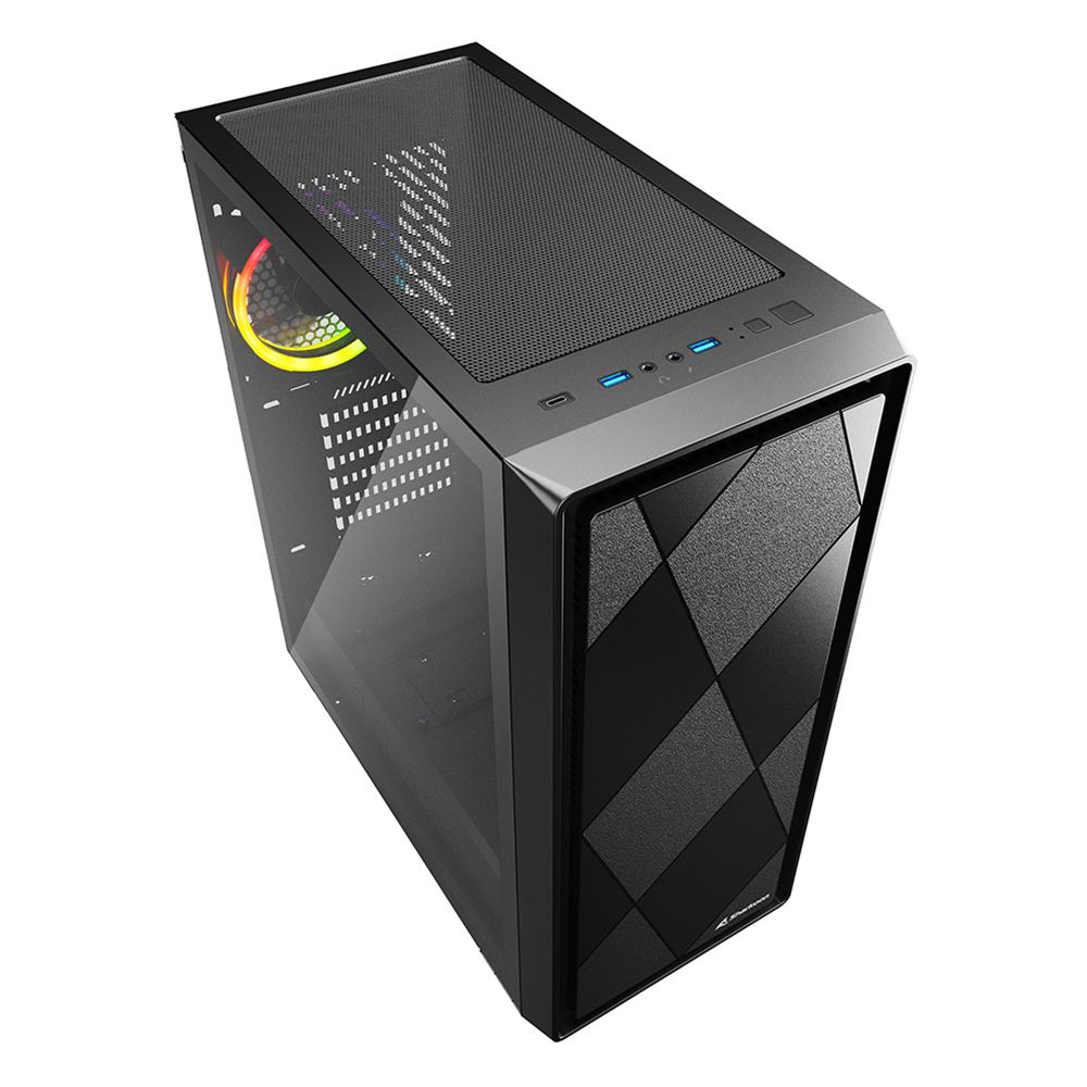 Sharkoon VS8 RGB ATX-PC-Gehäuse schwarz
