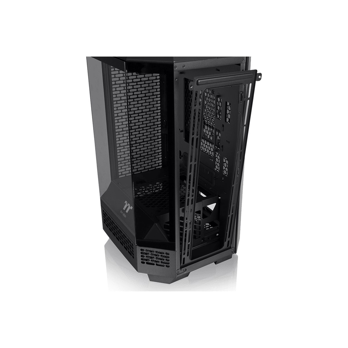Thermaltake The Tower 300 ARGB Micro-Gehäuse schwarz