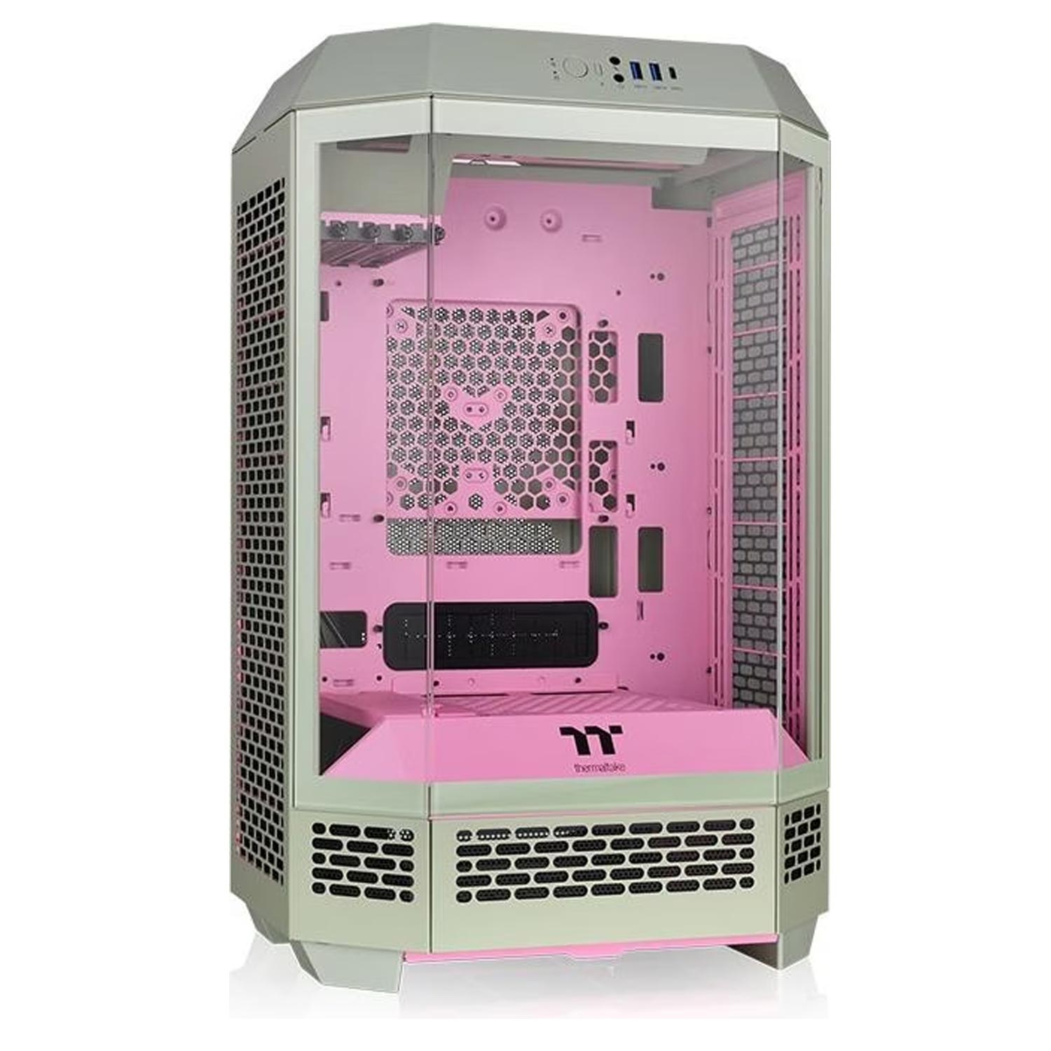 Thermaltake The Tower 300 Micro-Tower-Gehäuse matcha plum