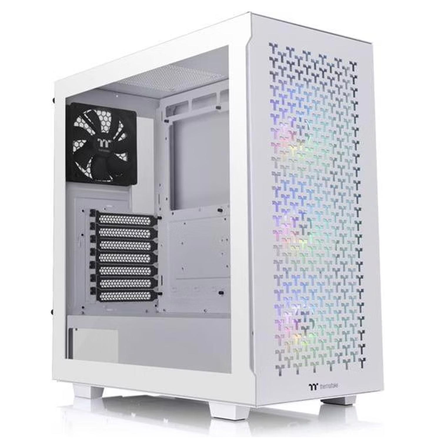 Thermaltake V350 TG ARGB Air Snow Mid-Tower-ATX-Gehäuse weiß