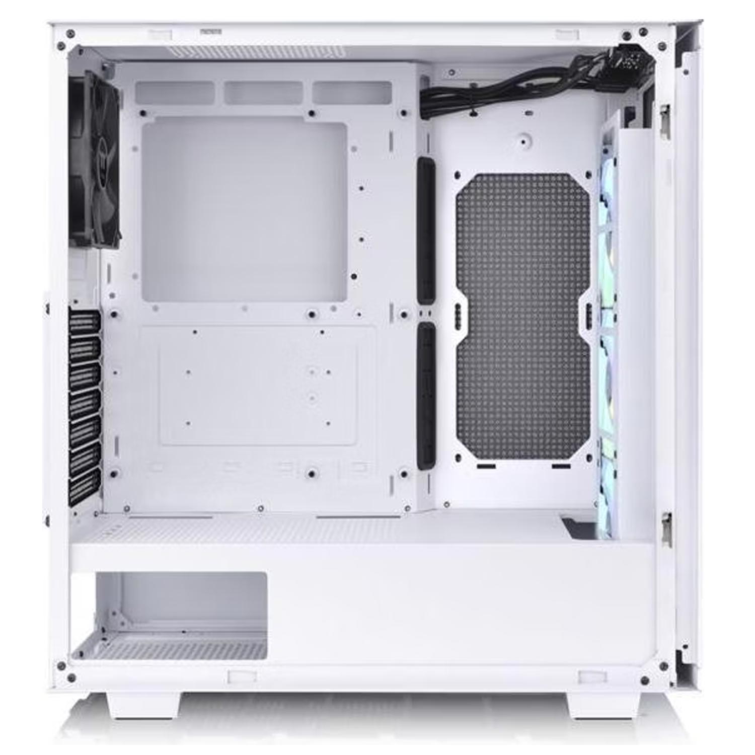 Thermaltake V350 TG ARGB Air Snow Mid-Tower-ATX-Gehäuse weiß