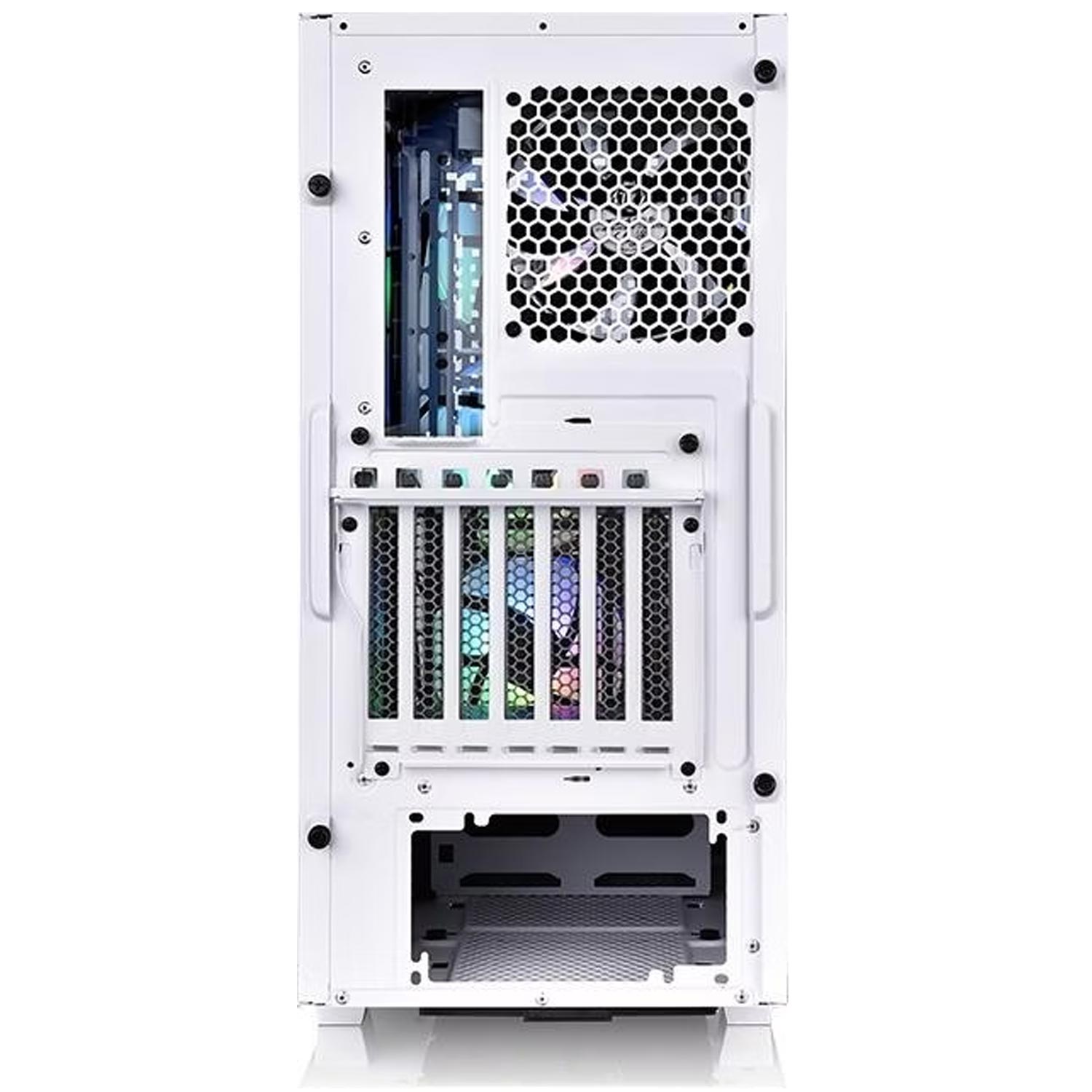 Thermaltake V350 TG ARGB Air Snow Mid-Tower-ATX-Gehäuse weiß