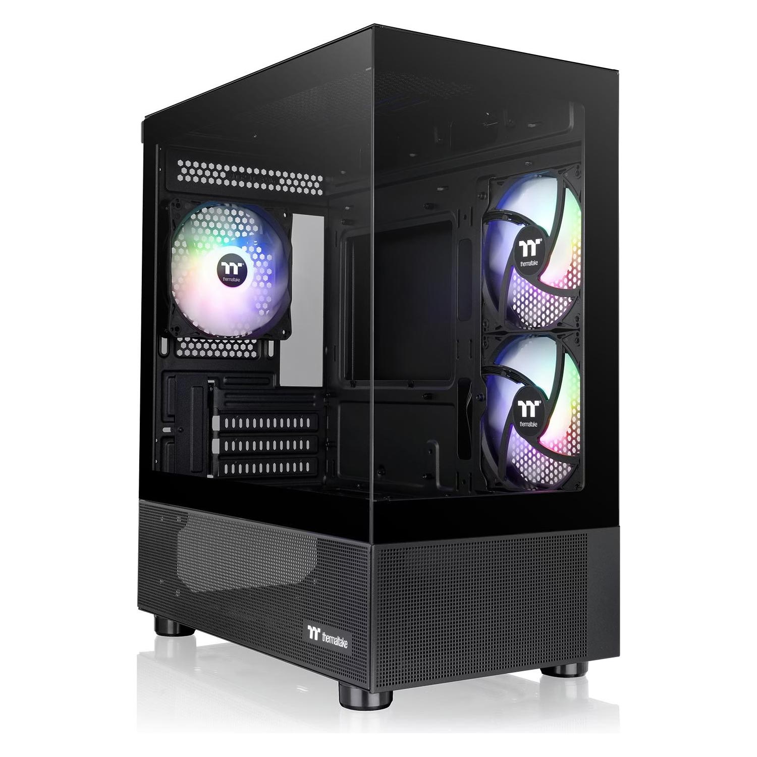 Thermaltake Versa H16 TG ARGB Micro-Tower-Gehäuse schwarz