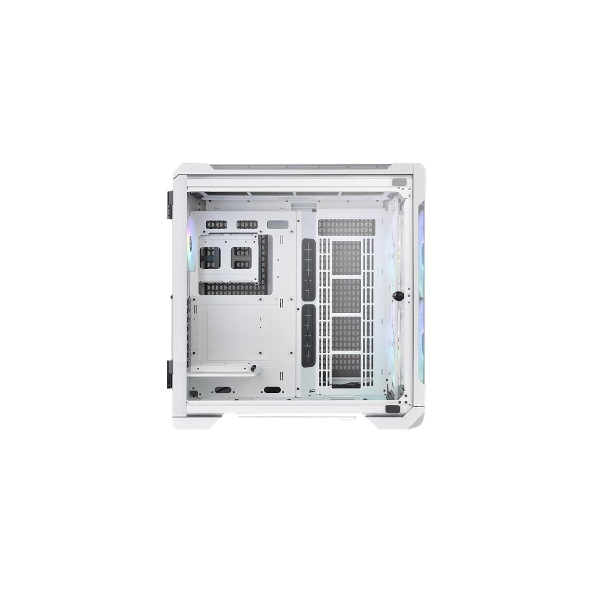 Thermaltake View 51 TG ARGB Edition Snow E-ATX-PC-Gehäuse weiß