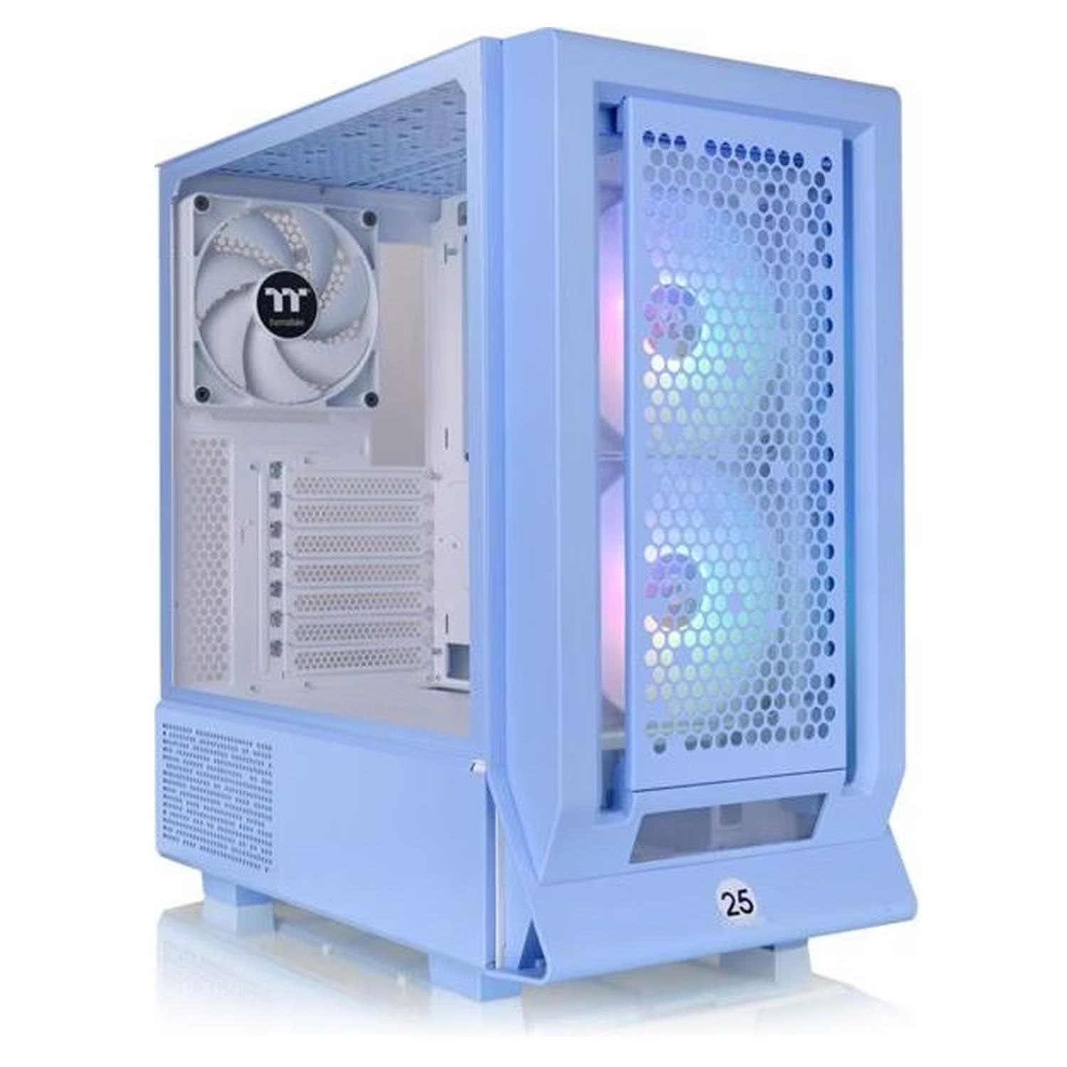 Thermaltake Ceres 350 MX Mid Tower PC-Gehäuse hydrangea blue