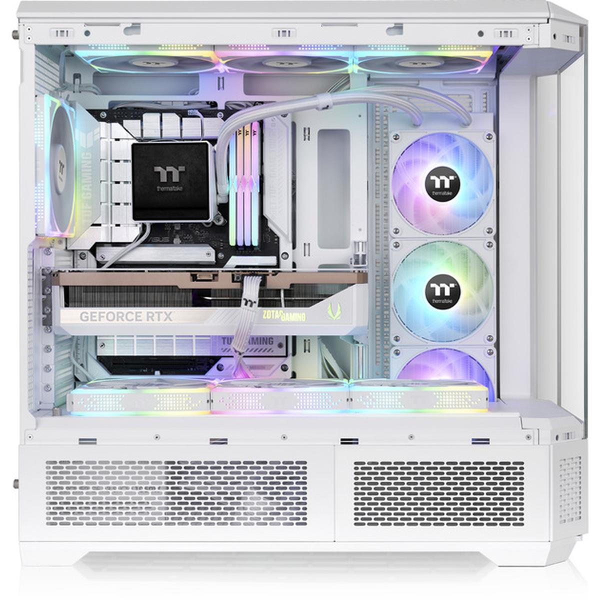 Thermaltake View 600 TG Full-Tower-Gehäuse snow white (2.Wahl)