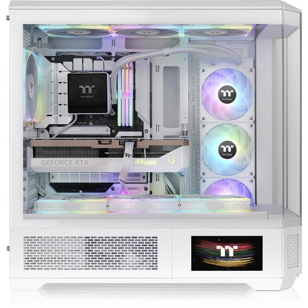 Thermaltake View 600 TG Full-Tower-Gehäuse snow white