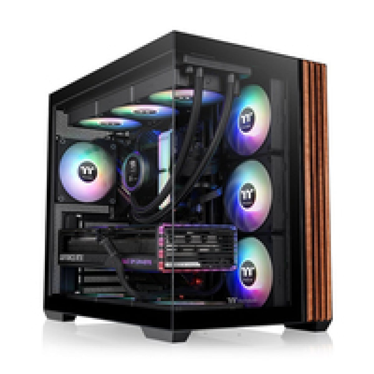Thermaltake View 380 WS ARGB Mid Tower Chassis black