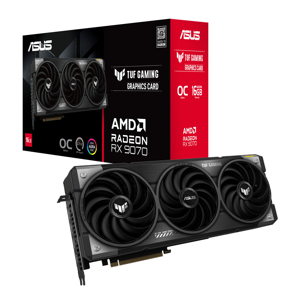 Asus TUF Gaming Radeon RX 9070 OC Edition 16GB GDDR6 Grafikkarte