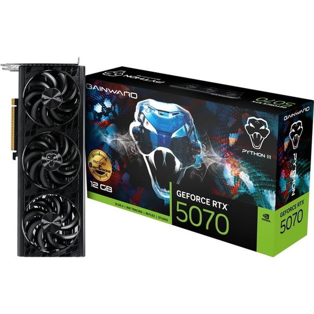 Gainward GeForce RTX 5070 Python III OC Grafikkarte