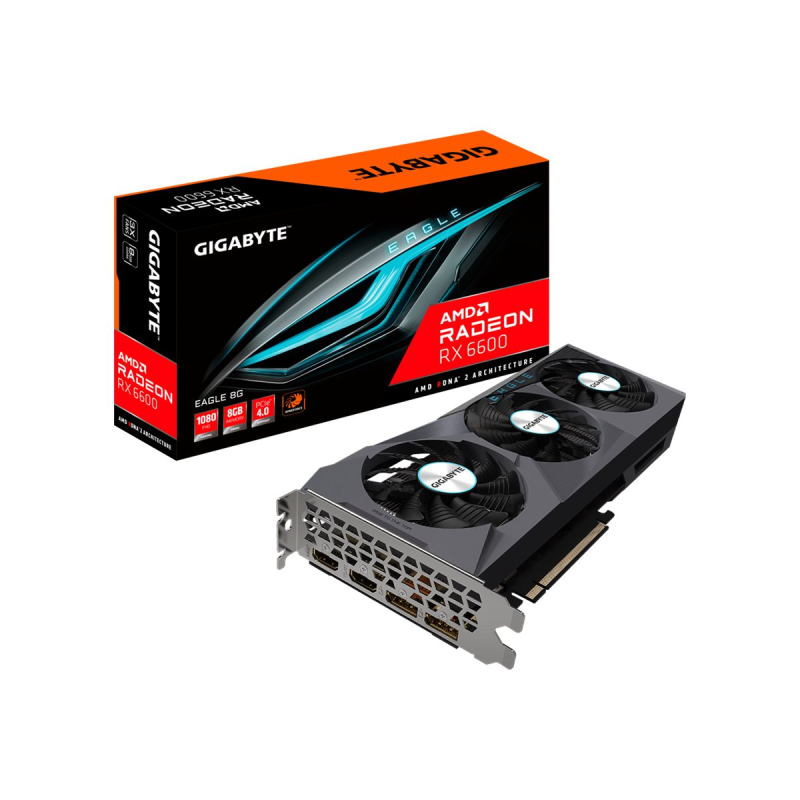 Gigabyte Radeon RX 6600 EAGLE 8G Grafikkarte